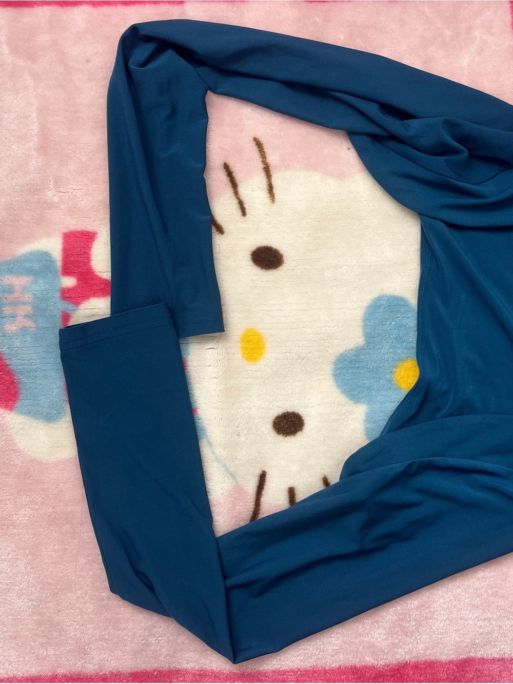 Better Be Teal Top with Pink Trim